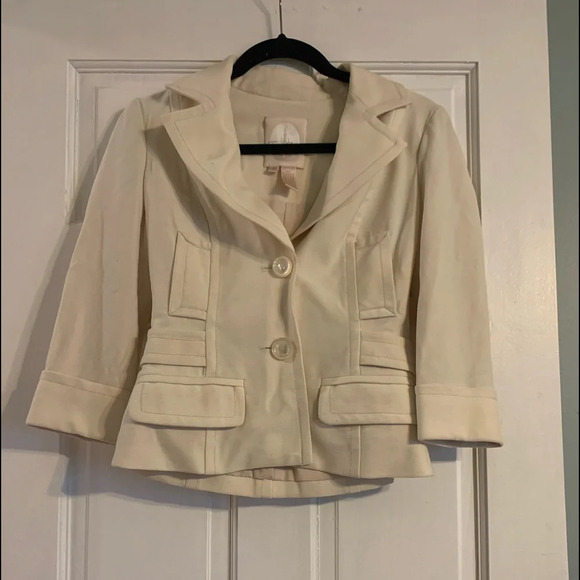 Tracy Reese Jackets & Blazers - Tracy Reese Cream Blazer